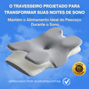 AlinhaPro™ — O Travesseiro Que Elimina o Estalo Matinal no Pescoço