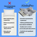 AlinhaPro™ — O Travesseiro Que Elimina o Estalo Matinal no Pescoço
