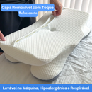 AlinhaPro™ — O Travesseiro Que Elimina o Estalo Matinal no Pescoço